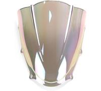 Motorcycle Windscreen Motorcycle Windshield For Suzuki GSXR125 GSXR150 2017 2018-2023 Windscreen Deflector Double Bubble Wind Windshield Deflector(Light Iridium)