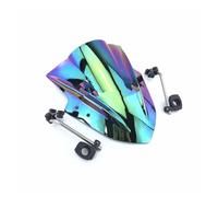 Motorcycle Windscreen Motorcycle Windshield For Z1000 Z800 Z250 Z300 Z750 Z750R ER4N ER6N ER6F 2004-2015(Iridium)