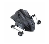 Motorcycle Windscreen Motorcycle Windshield For Z1000 Z800 Z250 Z300 Z750 Z750R ER4N ER6N ER6F 2004-2015(Black)