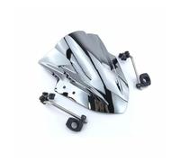 Motorcycle Windscreen Motorcycle Windshield For Z1000 Z800 Z250 Z300 Z750 Z750R ER4N ER6N ER6F 2004-2015(Chrome)