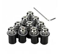 Motorcycle Windscreen Screws Kit For For VERSYS 300 650 1000 For VERSYS-300 Windshield Fixing Nuts Fairing Bolts Motorbike Windshield Screw Fairing Screen Bolts