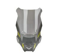 Motorcycle Windscreen Windshield Front Windscreen Wind Shield Deflector For ADV150 2019-2021 For ADV160 2022-2024(Smoky black)