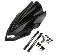 Motorcycle Windscreen Windshield Motorcycle Wind Deflectors Accessories Front Screen Windscreen Fairing For For Z900 2017 2019(Black)