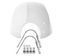 Motorcycle Windscreen Windshield Protector Wind Deflectors Fly Screen Deflector For Piaggio For Vespa LX50 LX125 LX150 GT200 GTS250 GTS300 Front Windscreen(Clear)