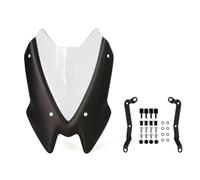 Motorcycle WindScreen Windshield Visor For For Z900 For Z650 2020 2021 2022 2023 2024 Extension Spoiler(Style 1)