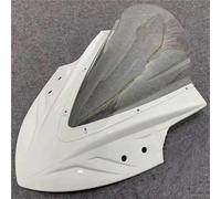 Motorcycle Windscreen Windshield Visor For K&awasaki For Ninja 400 Z400 Z 400 EX400 2018-2024 Double Bubble Wind Shield Screen Protector Windshield Windscreen Wind Deflector(Light smoke,X-3)