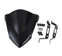 Motorcycle Windscreen Windshield Windscreen Motorcycle Front Wind Deflector Screen Shield Accessories For Ya&ma&ha For MT-07 2018-2020 2019(Black)