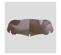 motorcycle windshield 7inches Motorcycle Accessories Wind Screen Protection Front Windshield For Harley For Street For Glide(Brown)