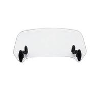 Motorcycle Windshield Adjustable Rainscreen Mirror Clamp-On Extension For CBR 125R X4 NC700 S X VFR 1200 street scooters(2)