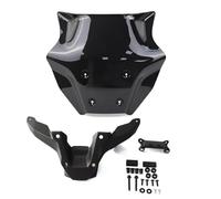 Motorcycle Windshield Bracket Windscreen Protector Accessories For Y&amaha For MT 09 2024(Black Bracket)