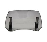 Motorcycle Windshield Clamp-On Variable Windscreen Spoiler Extension Parts For Kymco For Downtown 200i 300i 350i frame trims(Light Smoke)