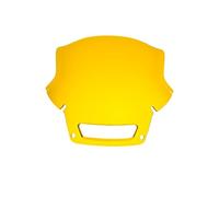 Motorcycle windshield Colorful Windshield Motorcycle Windscreen Protector Cover For Softail Low Rider ST/FXLRST 2023&El Diablo FXRST 20222024(9 inch Yellow)