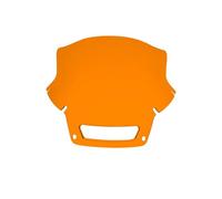 Motorcycle windshield Colorful Windshield Motorcycle Windscreen Protector Cover For Softail Low Rider ST/FXLRST 2023&El Diablo FXRST 20222024(9 inch Orange)
