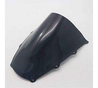 motorcycle windshield Compatible with Aprilia RSV1000 RSV Mille 1000 2001-2003 2002 01Motorcycle ABS Windscreen Windshield Front Wind Deflectors Protective Cover (Color : Black)