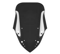 Motorcycle Windshield Compatible With For X-MAX 300 2017 2018 2019 2020 2021 2022 Motorcycle Wind Guard Airflow Deflector Visor Front Windshield Windscreen(Black)