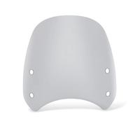 Motorcycle Windshield Compatible with Triumph Speed 400 & Scrambler 400 X 2024 Retro Style Front Windscreen with Mounting Bracket Clear Wind Deflector for Riding Comfort (Transparent)