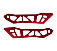 Motorcycle Windshield - Custom Look Front Screen, Clear Tinted Visor Option | Lightweight Motorcycle Bracket, Smooth Anti-Slip Replacement Accessories For Riders Outdoor Biking Enthusiasts Adventure