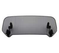 Motorcycle Windshield Extension Adjustable Spoiler Deflector For Triumph Tiger 800xc For Bonneville T100 For CanAm Spyder F3-S F3T Wind Screen Protection(Black 1)