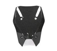 Motorcycle Windshield Extension For Kawasaki For Z900 SE 2025 Touring Windshield Wind Deflectors Visor Motorcycle Medium Large Meter Cover Windscreen Motorbike Wind Deflector(Carbon Small)