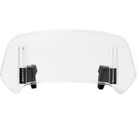 Motorcycle Windshield Extension for Piaggio Liberty 125 2005-2023, Adjustable Clip-on Heightened Windscreen Deflector Accessories,S-Transparent