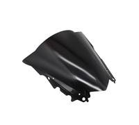 Motorcycle Windshield Extension For YZF R25 R3 2013-2018 Motorcycle Windshield WindScreen Screen Shield Fairing Accessories Protector Motorbike Wind Deflector(Black)