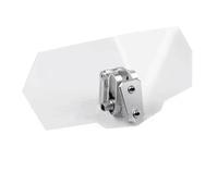 Motorcycle Windshield Extension Motorcycle Wind Screen Extension Moto Universal Windshield Extender Scooter Adjustable Windscreen Wind Deflector Shield Windscreen Deflector(Transparent)