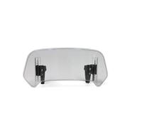 Motorcycle Windshield Extension Spoiler Clamp-On Variable Windscreen Deflector For VOGE DS900X DS900 900DS 900 DS DSX DSX900 900DSX Motorbike Windscreen Deflector(Smoke,X-2)