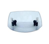 Motorcycle Windshield Extension Spoiler Windscreen For Suzuki VS 600 800 DL650 DL1000 DL250 For V-strom 650 1000 XT(Light Smoke)
