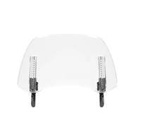 Motorcycle Windshield Extension Universal Windscreen Fit For BMW R1250GS Fit For Honda Fit For Suzuki Heighten Wind Deflector Accessories(Type B-Clear)