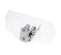 Motorcycle Windshield Extension, Wind Deflector Windshield Adjustable ABS for Universal Motorcycles with Adjustable Bracket white motorcycle wind deflector motorcycle windscreen
