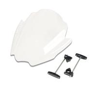 Motorcycle Windshield Fit For 22-25mm Handlebar Street Bikes Bracket Modified Thickened Front WindScreen Universal Motorcycle Windshield(H)