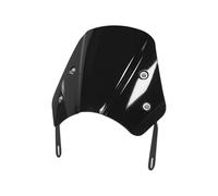 Motorcycle Windshield Fit For Harley Fit For Yamaha Fit For Kawasaki Fit For Suzuki Fit For Honda Motorcycle Universal Modified Windshield Windshield Visor Wind(Black-MTDF5757)