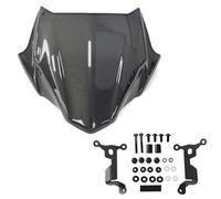 Motorcycle Windshield Fit For HONDA CB 750 Fit For HORNET 2023-2024 Motorcycle Racing Sports Front Windscreen Windshield Shield Accessories Windscreen Spoiler(Dark gray)