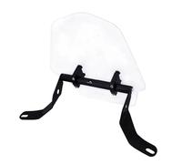 Motorcycle Windshield Fit For Honda CT125 Front Wind Screen Shield Motorcycle Aluminum Windscreen Protector Parts Motorbikes Deflector(Clear)