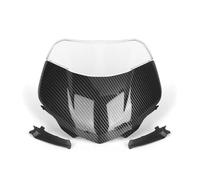 Motorcycle Windshield Fit For Street Triple 765RS 765 RS moto2 2023 Motorcycle Front Windscreen Visor Shield Spoiler Deflector(Carbon Fibre Set)