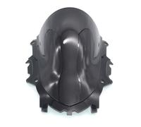 Motorcycle Windshield Fit For YZF-R3 V2 YZF-R25 2019-2022 YZF-R3 R25 19-22 Motorcycle Racing Double Bubble Windshield WindScreen Visor Windshield Visor Wind(Dark Grey)