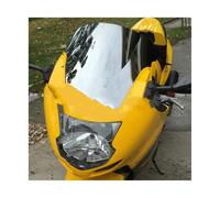 Motorcycle Windshield For 1996-2007 For CBR1100XX For CBR 1100 XX For Super For Blackbird Motorcycle Double Bubble Windshield WindScreen Screen Motorbike Wind Deflector(Chrome)