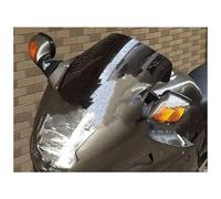 Motorcycle Windshield For 1996-2007 For CBR1100XX For CBR 1100 XX For Super For Blackbird Motorcycle Double Bubble Windshield WindScreen Screen Motorbike Wind Deflector(Black)