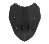 Motorcycle Windshield For BMW S1000XR 2014-2019 Double Bubble Windscreen Windshield Shield Screen Windshield Extension(Black)