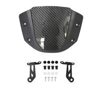 Motorcycle Windshield For CB650R CB 650 R 2024 2025 Motorcycle Sport Windshield Motorcycle Front Wind Deflector With Bracket Air Fairing Wind Motorcycle Wind Screen(Carbon fiber pattern)