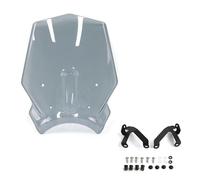 Motorcycle Windshield For CB650R CB 650R 2024 2025 Motorcycle Front Windshield Windscreen Airflow Wind Deflector Fly Screen Visor(Light Smoke)