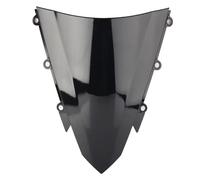 Motorcycle Windshield For CBR500R For CBR 500R 2016 2017 2018 ABS Windshield Windscreen Double Bubble(Black)