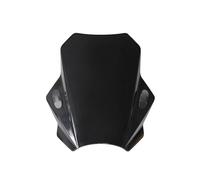 Motorcycle Windshield For CBR600RR CB1000R For GXSR 600 750 Motorcycle Windscreen Windshield Covers Universal Adjustable Windscreen Motorcycle Wind Screen(Black 22-28mm)