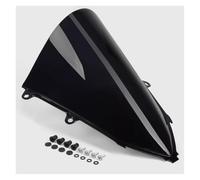 Motorcycle Windshield For CBR650R Race High Windscreen | For CBR650R 2019-2025 Sport Touring Windshield Double Bubble Deflector Series(Dark Smoke)