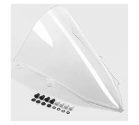 Motorcycle Windshield For CBR650R Race High Windscreen | For CBR650R 2019-2025 Sport Touring Windshield Double Bubble Deflector Series(Clear)