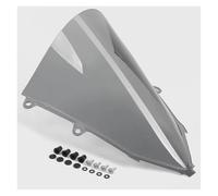 Motorcycle Windshield For CBR650R Race High Windscreen | For CBR650R 2019-2025 Sport Touring Windshield Double Bubble Deflector Series(Light Smoke)