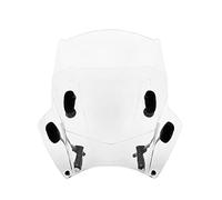 Motorcycle Windshield For CRF250L M 2012-2021 For CRF300L 2021 Universal Motorcycle Windscreen Windshield Covers Screen Smoke Lens Motorbikes Deflector Motorcycle Wind Deflector(Adjust Transparent)