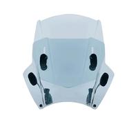 Motorcycle Windshield For CRF250L M 2012-2021 For CRF300L 2021 Universal Motorcycle Windscreen Windshield Covers Screen Smoke Lens Motorbikes Deflector Motorcycle Wind Deflector(Adjust Light Grey)