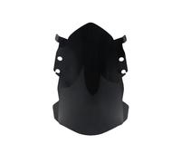 Motorcycle Windshield For Daytona 660 2024 2025 Motorcycle Windscreen Windshield Double Bubble Wind Deflector Replacement Clear/Black Windscreen Wind Deflector(Black)