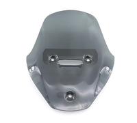 Motorcycle Windshield For DUCATI For DIAVEL For V4 2023 Motorcycle Transparent Windscreen Windshield Touring Wind Deflectors(Smoked Gray)